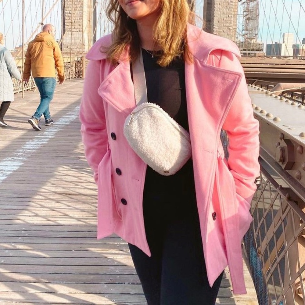 Pink Peacoat